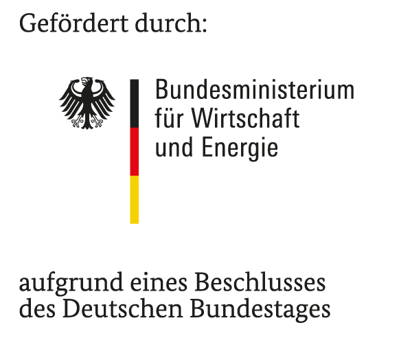 Gefördert vom Bundesministerium für Wirtschaft und Energie
